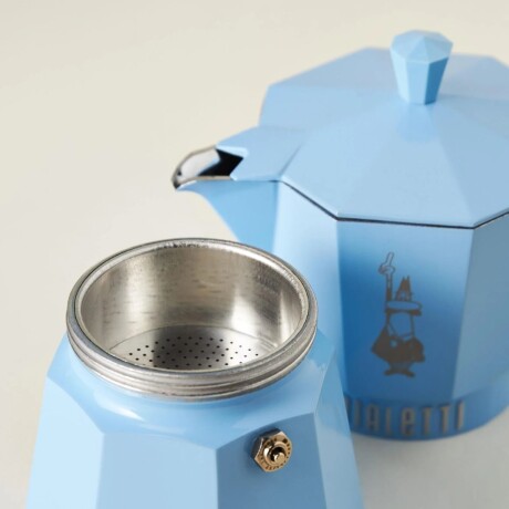 Cafetera Moka Exclusive Celeste 270ml Bialetti Cafetera Moka Exclusive Celeste 270ml Bialetti