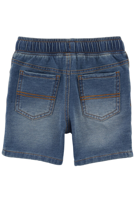 Short jean con cordón. Talles 2-5T Sin color