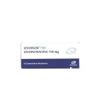 LEVOFLOX 750 MG. CJ X 10 COMP. única