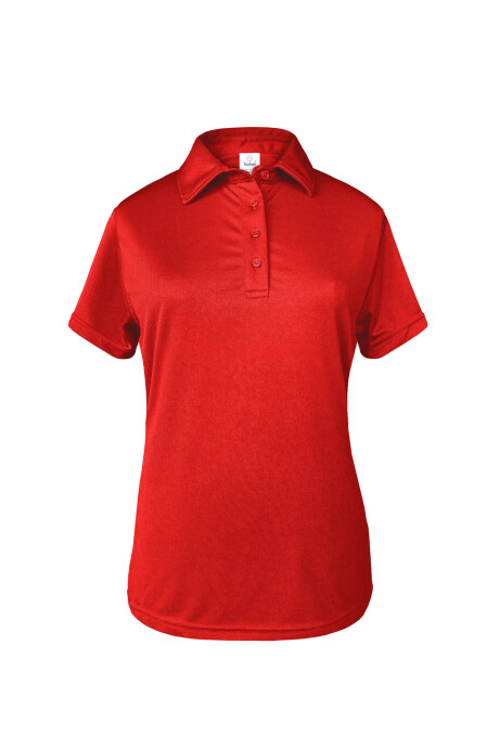Remera chomba dry fit dama Rojo