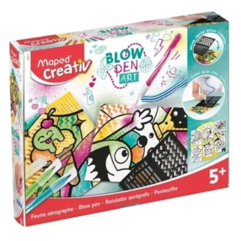 Set Blowpen Pop Art Stencil