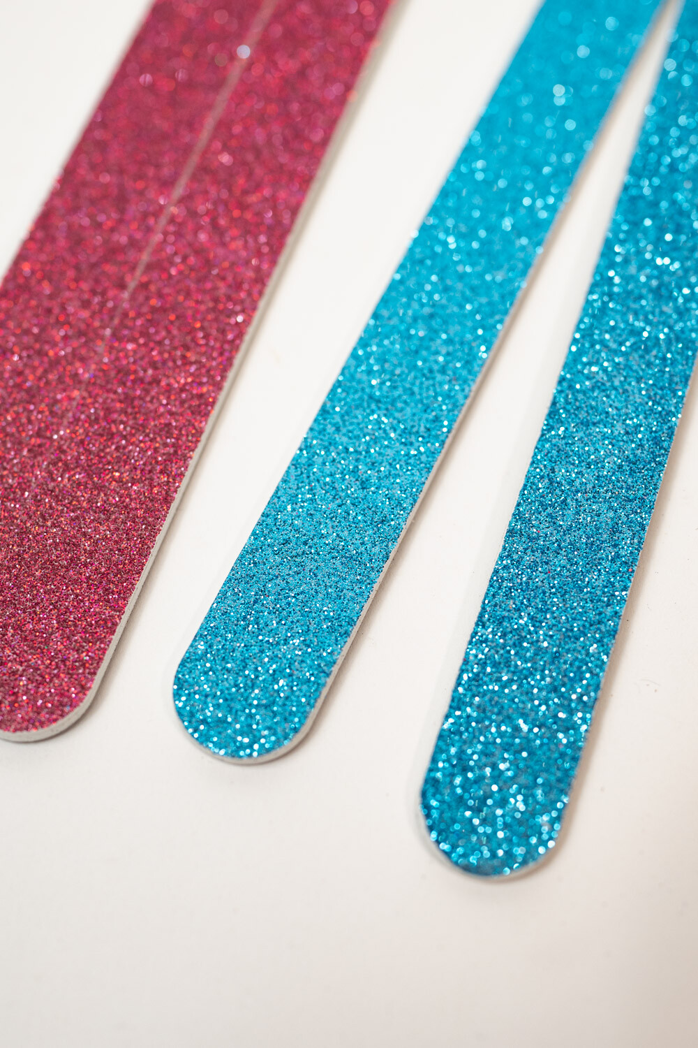 Set Lima De Unas Glitter, X2 Un. Color Unico