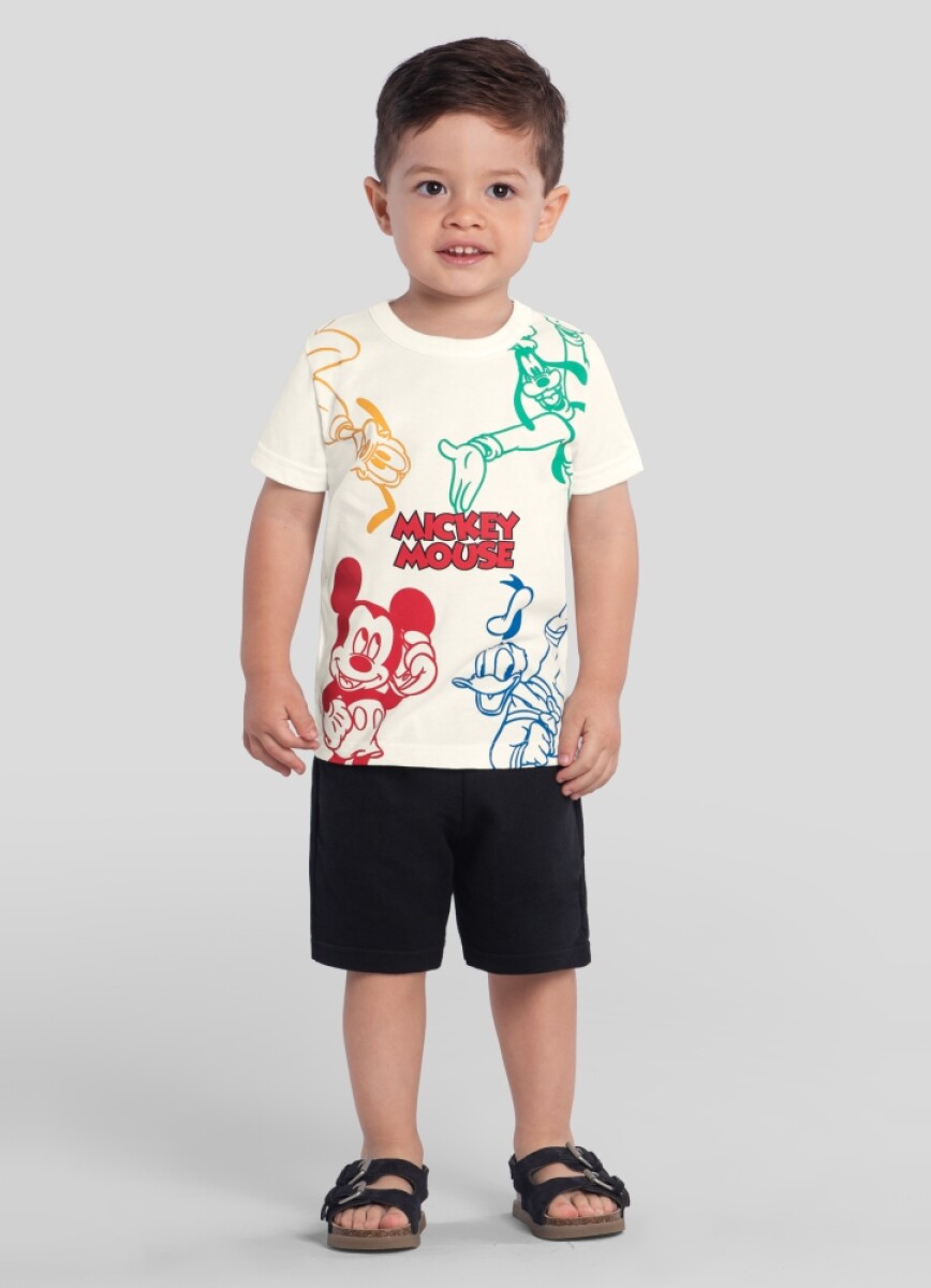 Remera con Serigrafía. 