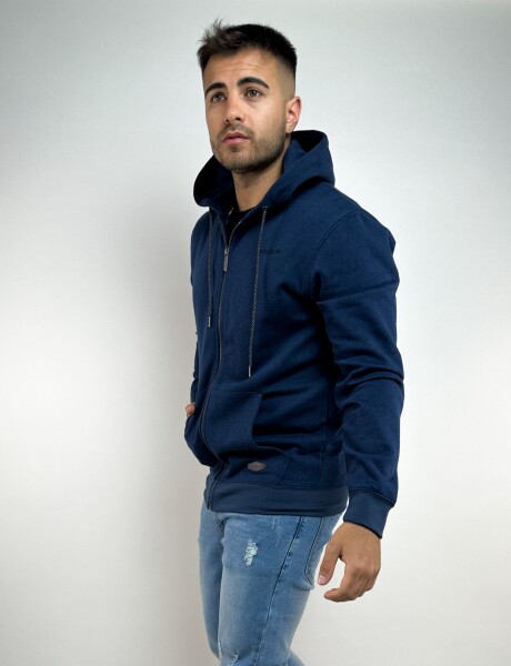 Campera de felpa Chiller Azul