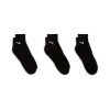 Medias Everyday Lightweight 3-Pack Unisex Negro