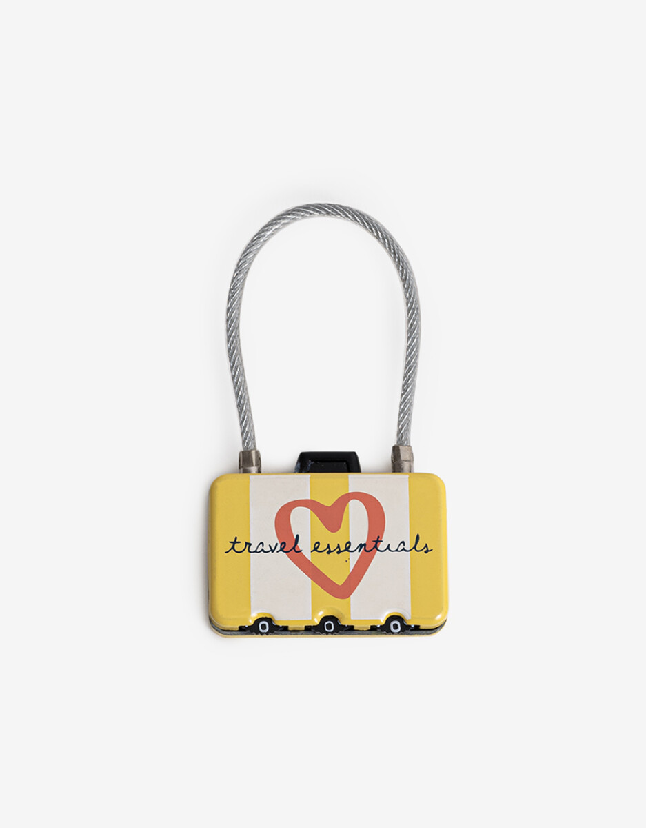 Candado Con Combinación Numérica 