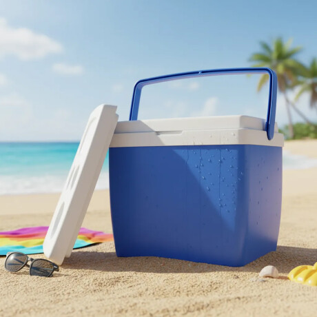 Conservadora Térmica De 34 Litros Mor Playa Camping Viajes Azul