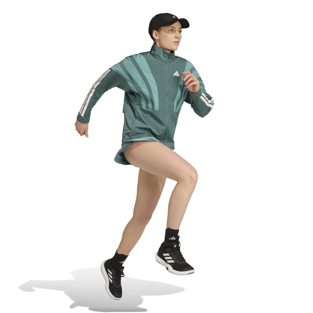 Casaca Running Adizero A Jkt Mujer Green