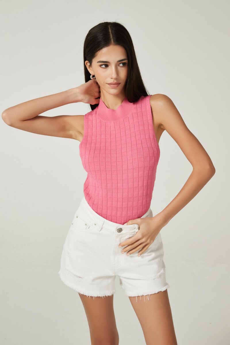 Musculosa Leas - Fucsia 