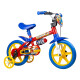Bicicleta Niño Infantil R12 Con Ruedas De Entrenamiento Rojo