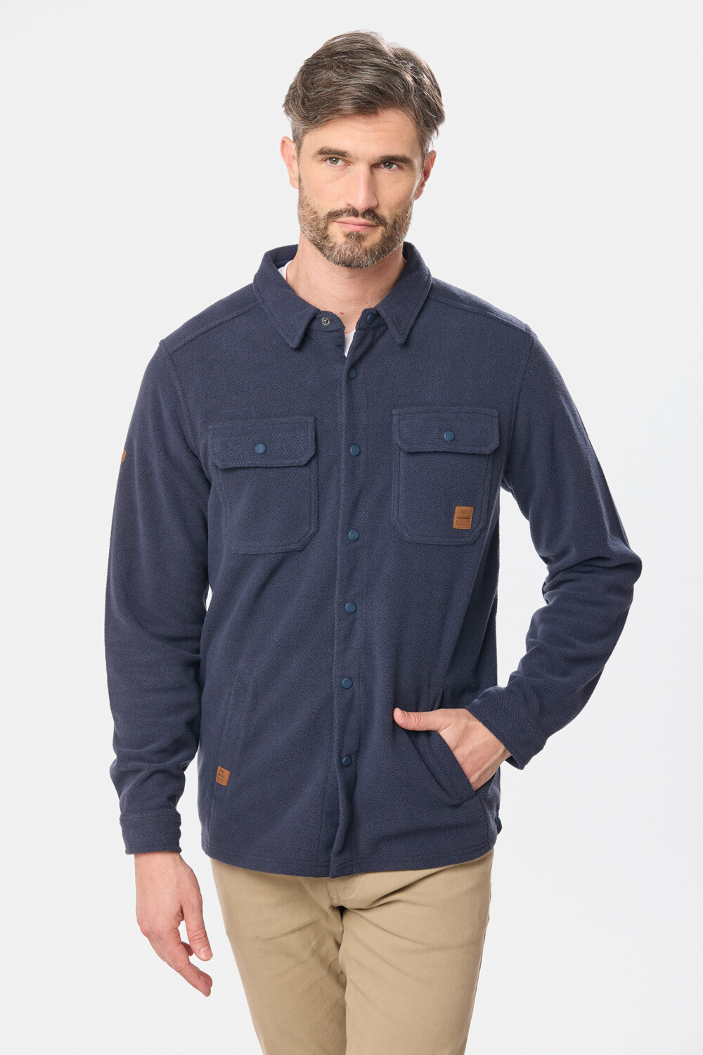 CAMISA POLAR Azul