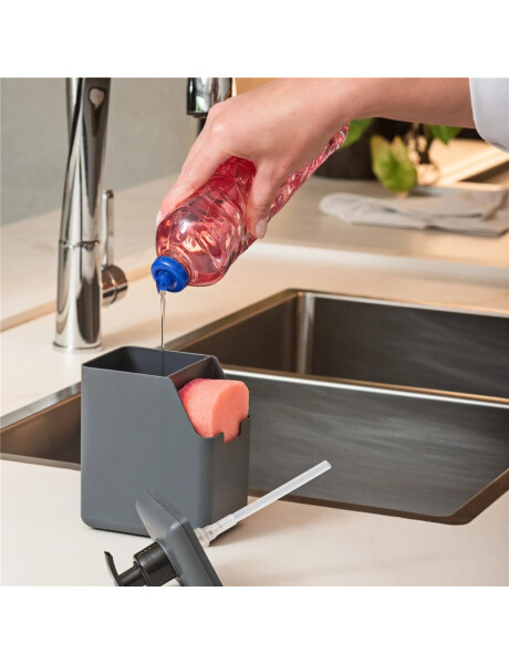 DISPENSADOR DE JABON PLASTICO SINGLE 500ML NEGRO DISPENSADOR DE JABON PLASTICO SINGLE 500ML NEGRO
