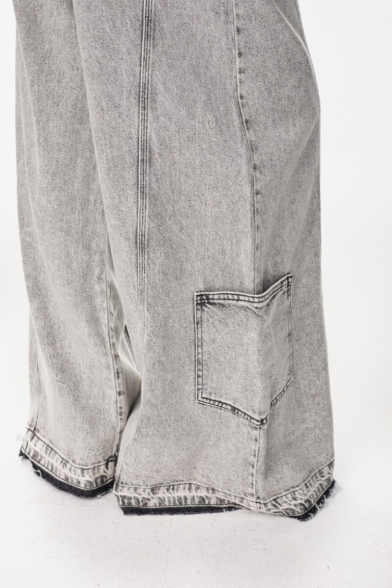 Jean United Gris Claro Washed