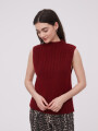 Musculosa Alcoa Bordeaux Oscuro