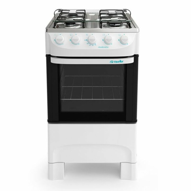 Cocina a Gas 4H Eldom Berlin Blanca Cocina a Gas 4H Eldom Berlin Blanca