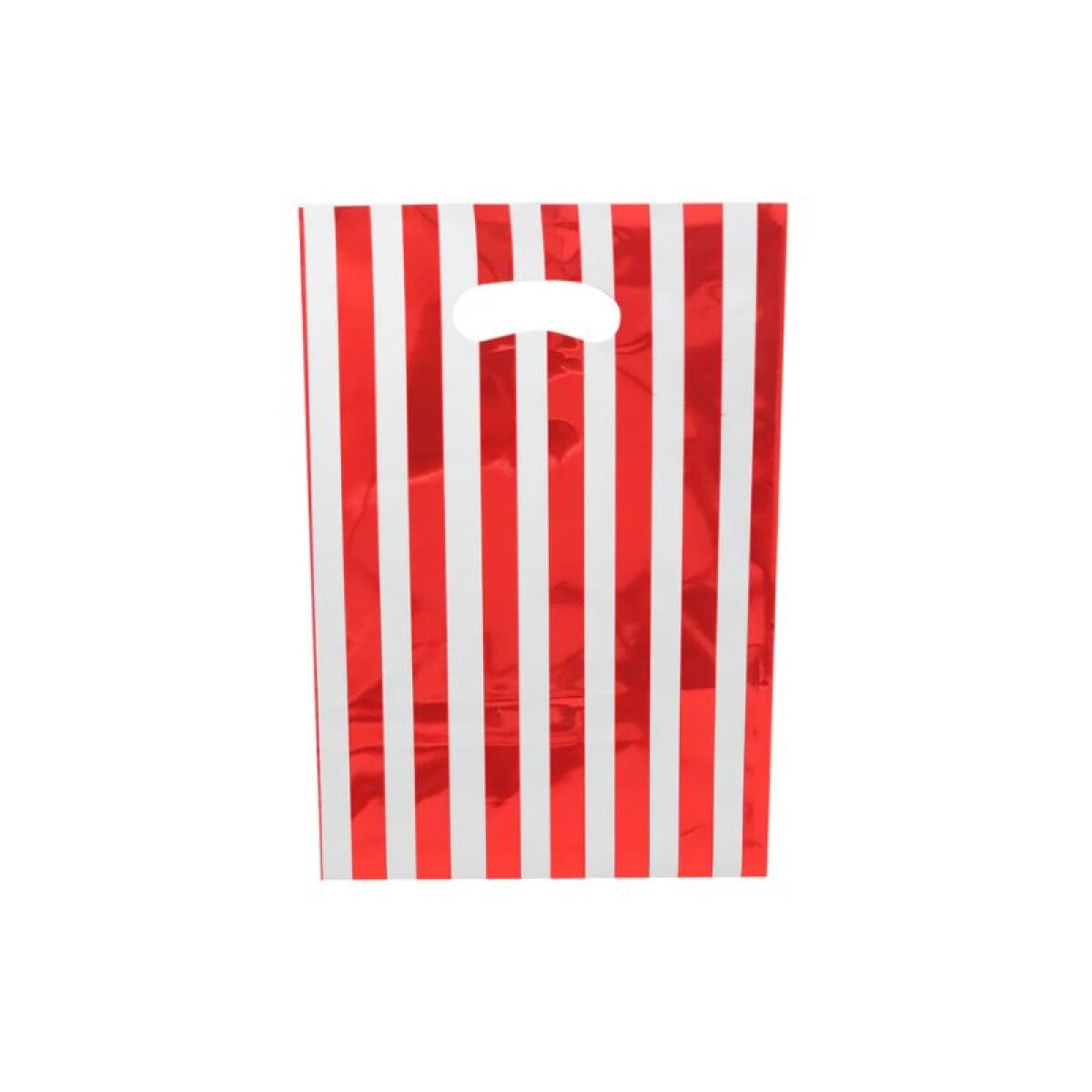 Bolsa de Sorpresita de Nylon a Rayas x10 - Rojo 