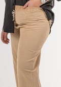 Pantalón liso de lino Made in Turquía Pantalón liso de lino Made in Turquía