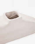 Jarrón Lahara de papel maché gris 16 cm Jarrón Lahara de papel maché gris 16 cm
