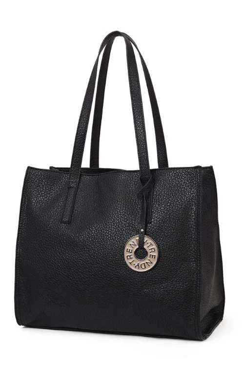 Bolso shopper Negro