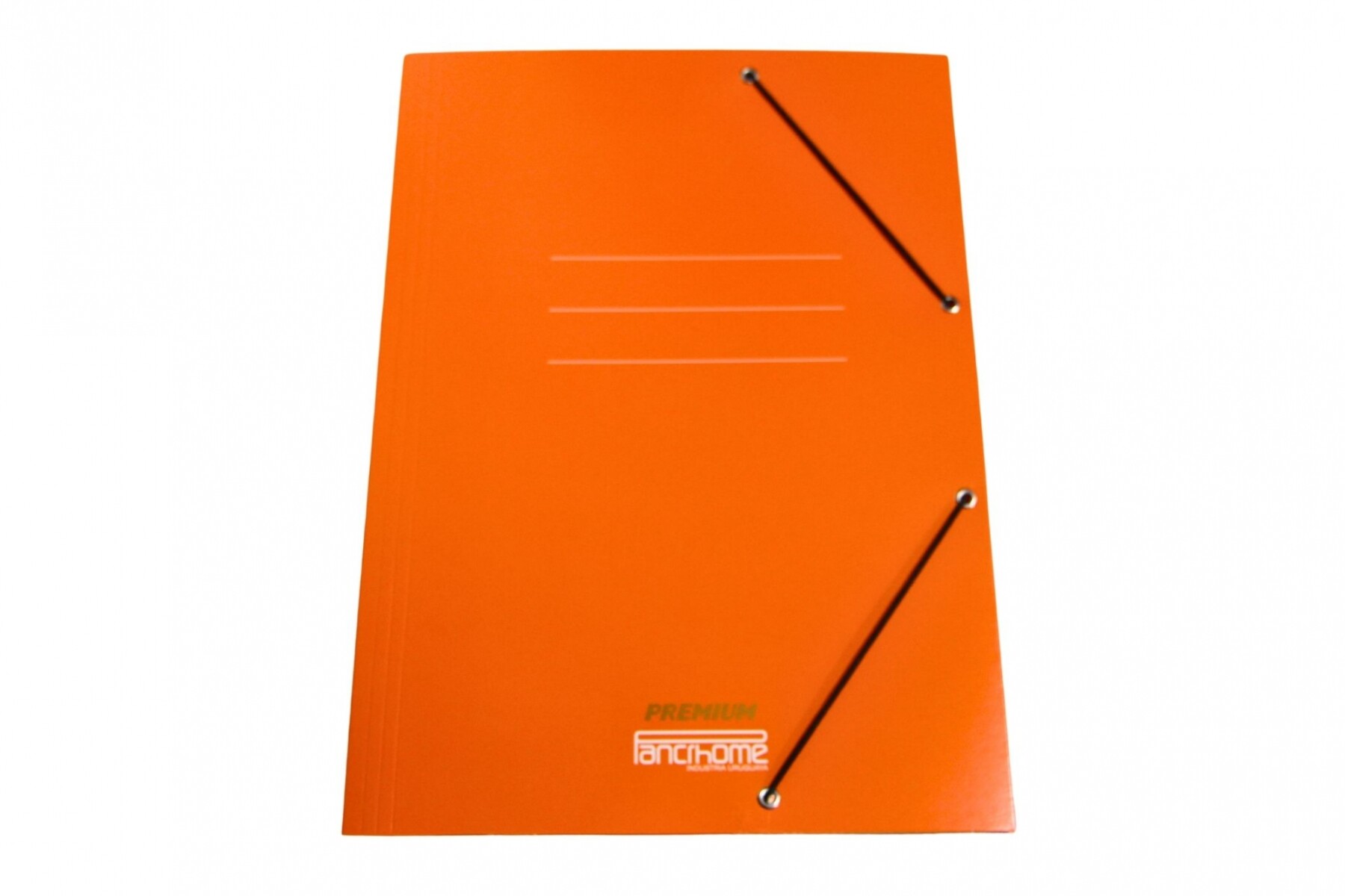 CARPETA CON ELASTICO PREMIUM 309 COLOR NARANJA 