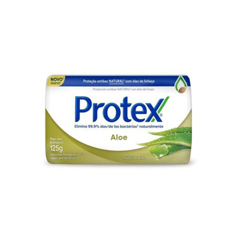 Jabón En Barra Protex 125 G Aloe