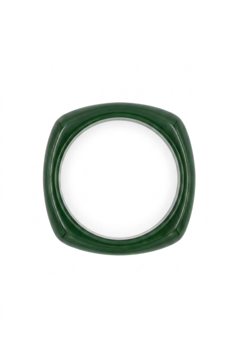 Pulsera acrilico verde oliva