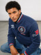 Campera Bomber Vent Nacional Hombre Azul Marino