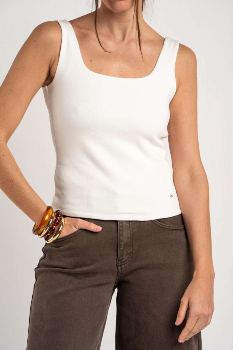 Top Musculosa - Off White 