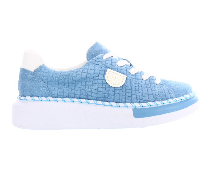 Zapatos de Mujer Bottero Deportivo acordonado Celeste - Blanco
