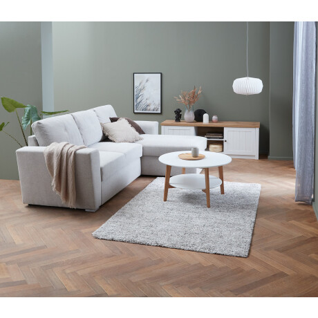 Mueble Tv Markskel Blanco/Roble