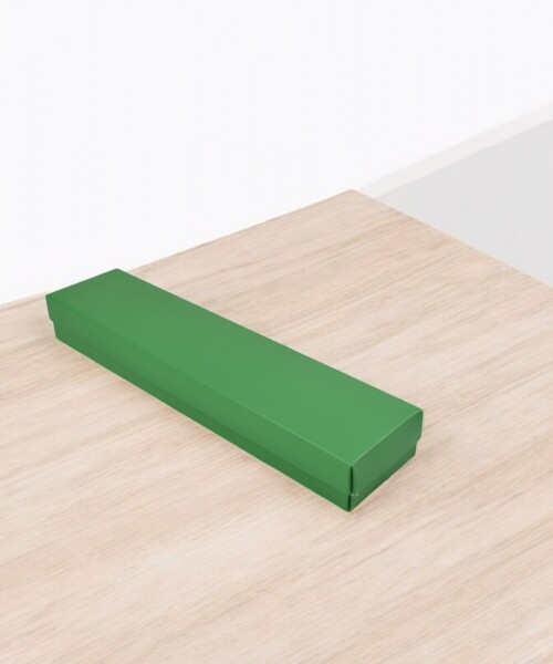 Caja 12 - 7x32x4 cm. VERDE