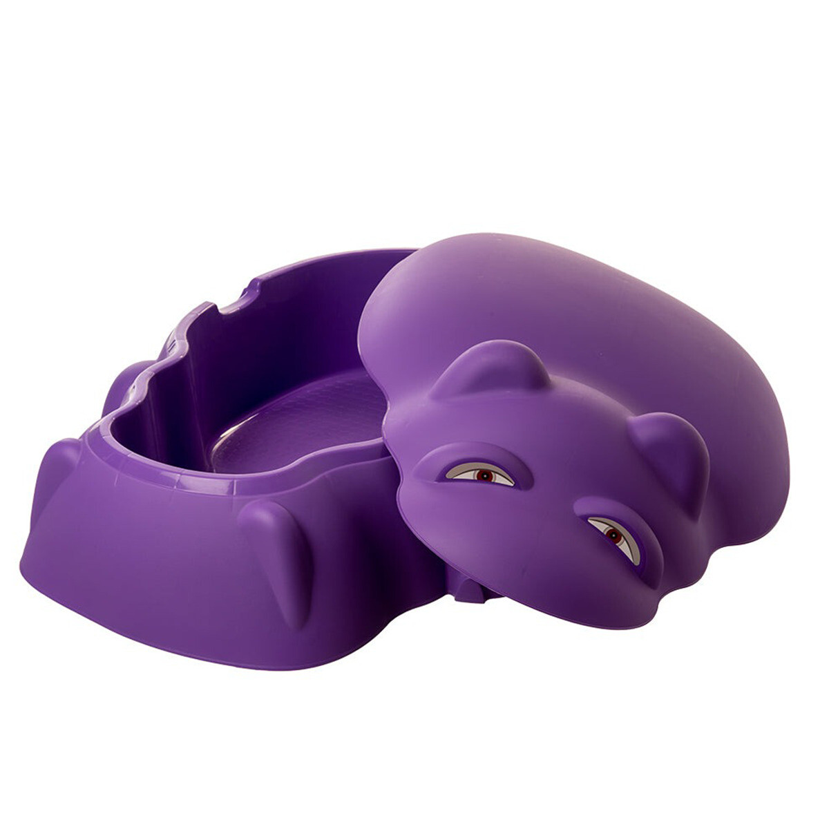 Arenero Piscina Starplay Infantil Plástico Hipopótamo - Violeta 