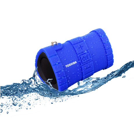 Parlante Portátil Bluetooth Toshiba Water Proof Wsp100 Azul Parlante Portátil Bluetooth Toshiba Water Proof Wsp100 Azul