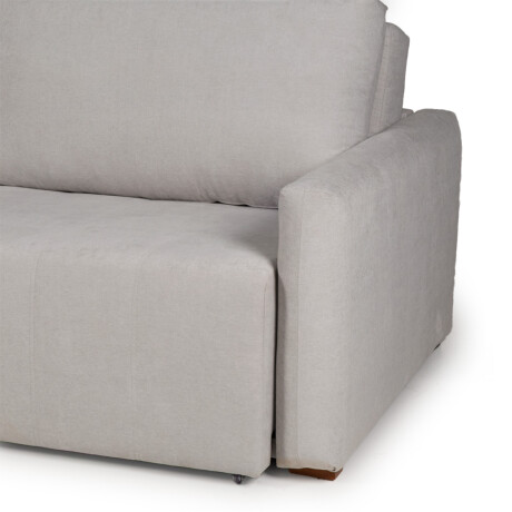 Sofá Cama Noronha - Tela Microfibra TC1009 (Plata)