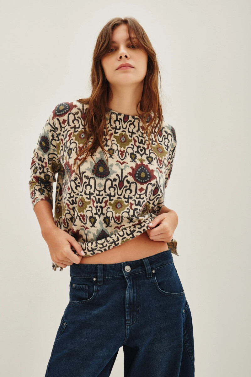 Sweater Cymade Sky Multicolor