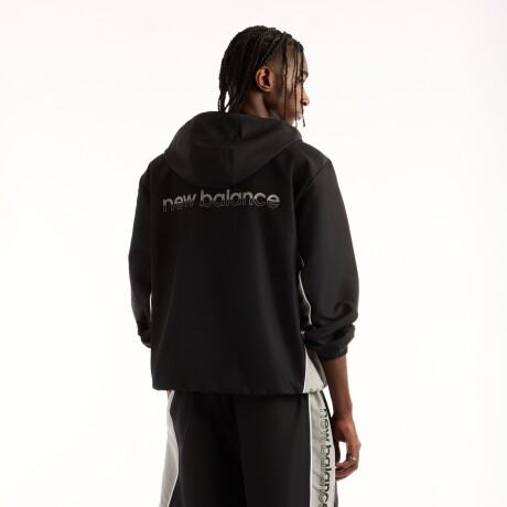 Campera New Balance de Hombre - Trackside - MJ62Y8SJBK BLACK