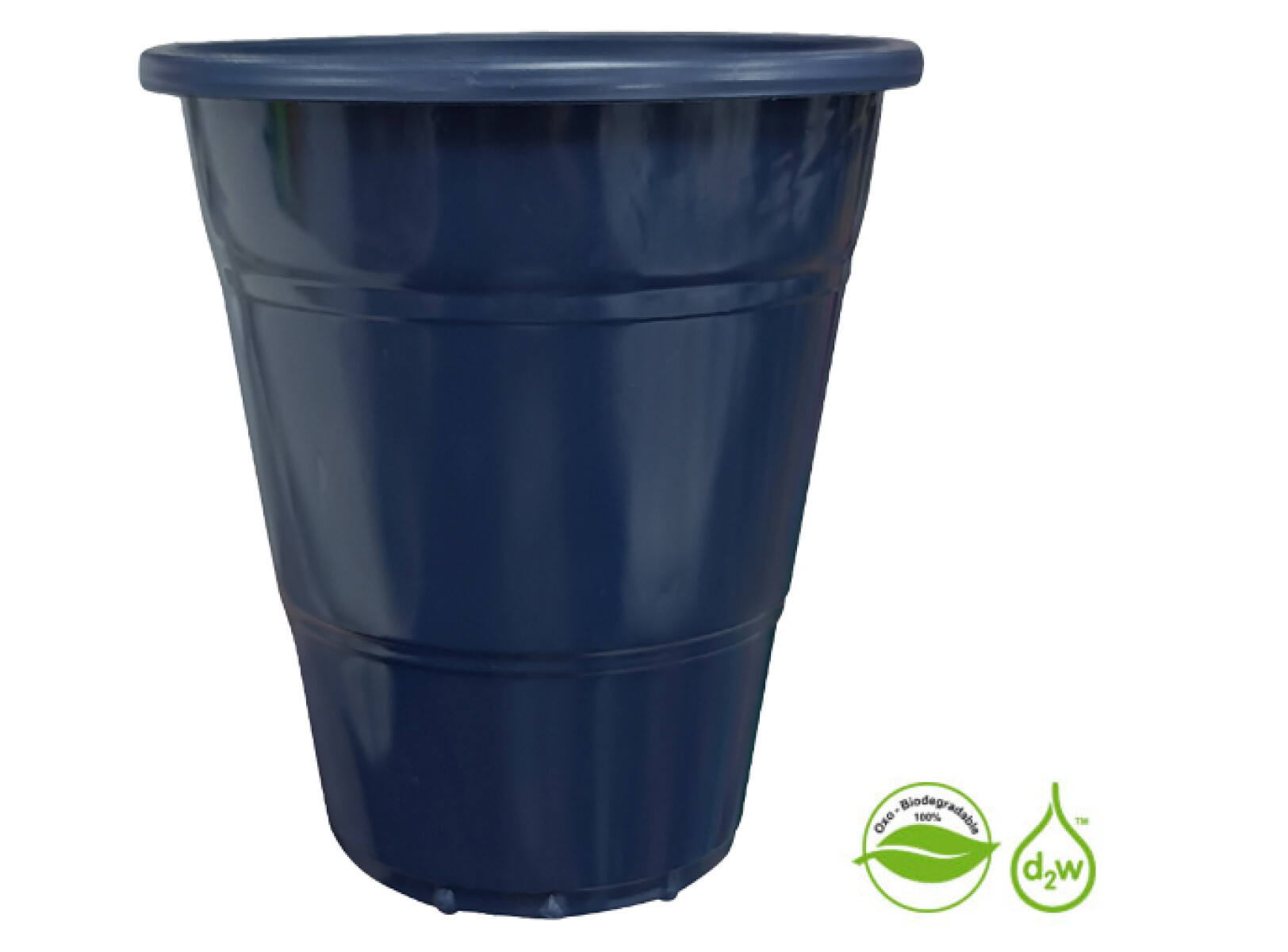 Vaso Biodegradable 210ml x10 - Azul Marino 
