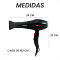 Secado de Pelo NV-7216 de 3200W dos Velocidades Nova de Color Negro Secado de Pelo NV-7216 de 3200W dos Velocidades Nova de Color Negro