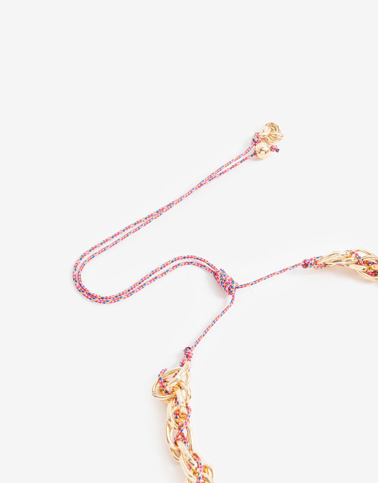 Collares Cortos Cordón Collares Cortos Cordon - Combinacion Multicolor