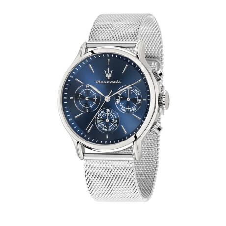Reloj Maserati Clasico Acero Plata 0