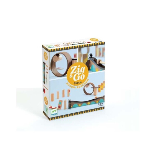 Puzzle construcción zig&go Djeco 25 piezas
