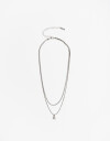 Collares Cortos Strass Collares Cortos, Strass Basics - Plateado Rodio
