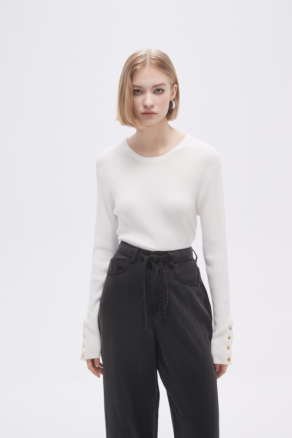 Remera Brune Blanco