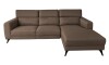 Sofá con Chaise THELMA Chocolate Derecho