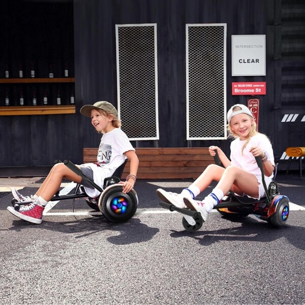Asiento Para Hoverboard Hovercart Patineta Electrica GoGreen Variante Color Blanco
