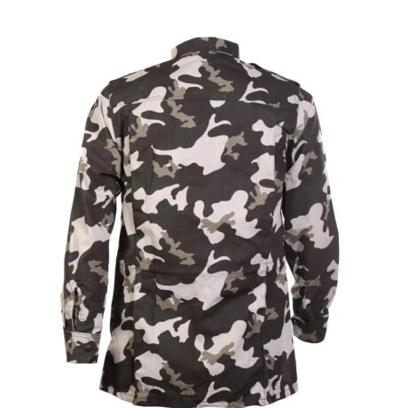 Camisaco chaqueta con protección UV50 - Fox Boy Choque Black