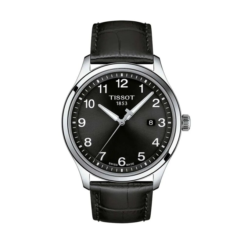 Reloj Tissot Gent XL Classic para Hombre de Cuero Negro T1164101605700 Reloj Tissot Gent Xl Classic Para Hombre De Cuero Negro T1164101605700