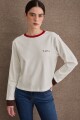 TSHIRT SAVIA CONTRAST Crudo