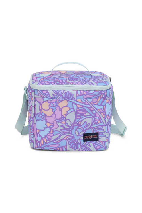Super Snack Fluid Floral Pastel Lilac