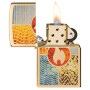 Encendedor ZIPPO 48729 C/Diseño Oro 0